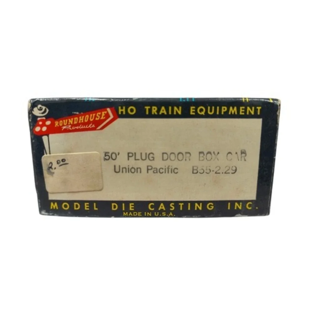 Roundhouse B55 Union Pacific 50' Plug Door Boxcar Road #499444 HO Scale